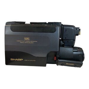 Sharp VL-L62U SlimCam Camcorder Bundle 1992 With Charger & Batteries Untested